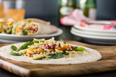 Izgara sebze tamamladı