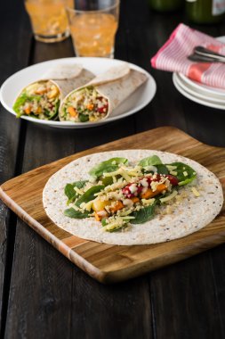 Izgara sebze tamamladı