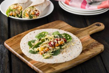 Izgara sebze tamamladı