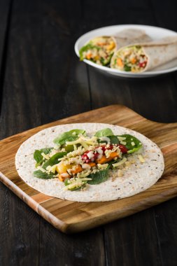 Izgara sebze tamamladı