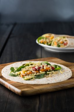 Izgara sebze tamamladı