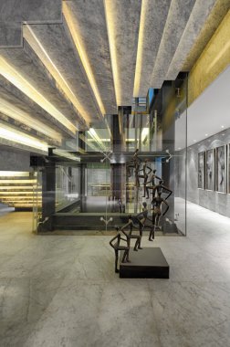 Bir kulüp Binası merdiven olgusu