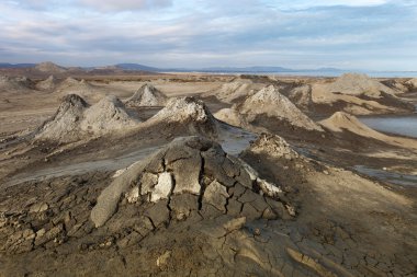 çamur vulcano, Qobustan, Azerbaycan