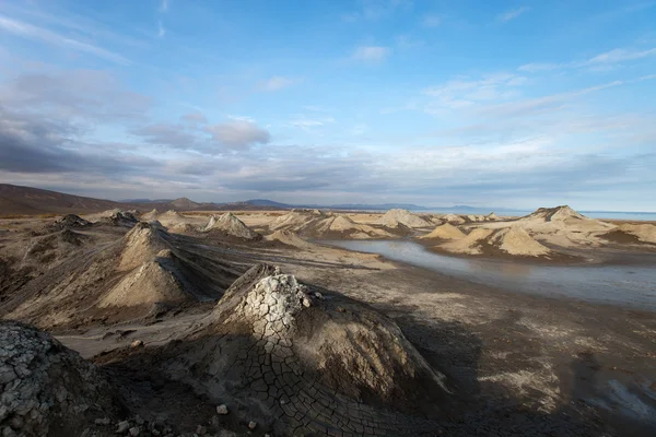 Lera vulcano, Gobustan, Azerbajdzjan — Stockfoto