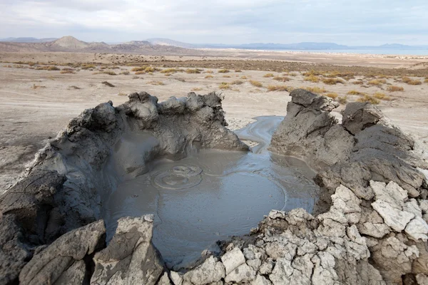 Çamur vulcano, Qobustan, Azerbaycan — Stok fotoğraf