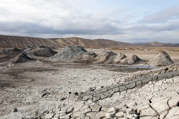 Çamur vulcano, Qobustan, Azerbaycan — Stok fotoğraf