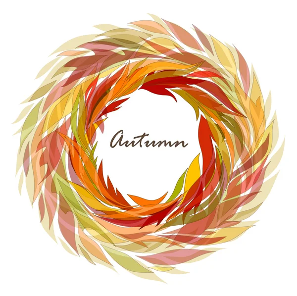 Autumn background — Stock Vector