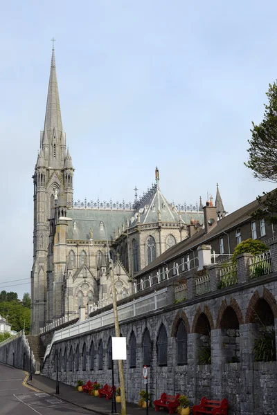 Estrada para a catedral cobh — Fotografia de Stock