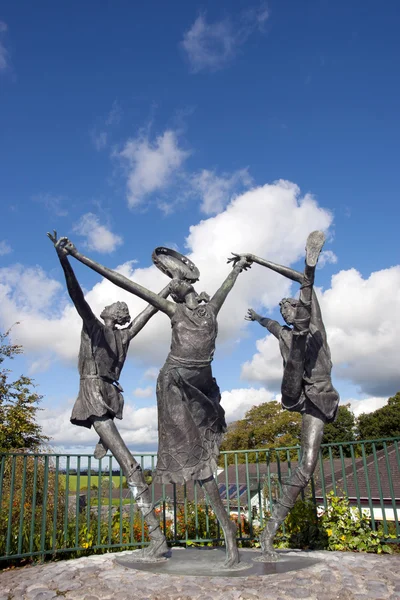 Children of lir statues — Stock Photo, Image