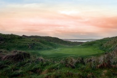 yemyeşil yeşil Ballybunion bağlantılar golf sahası