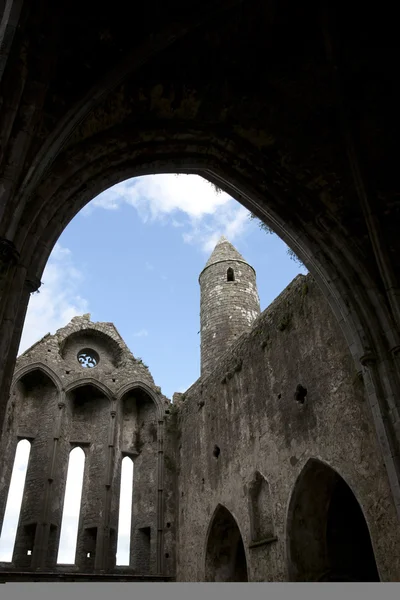 Cashel kilise iç kaya — Stok fotoğraf