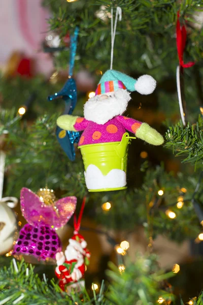 Christmas decorations and lights — Stock Photo, Image