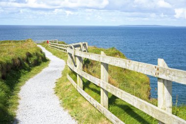 Cliff yürüyüş ballybunion yaban Atlantik yolda