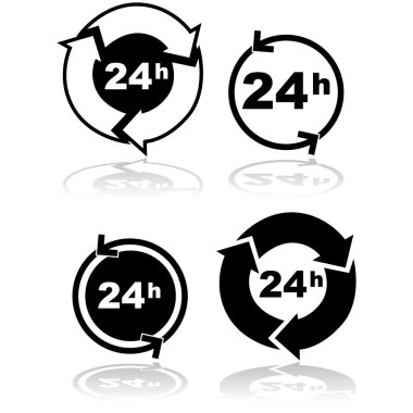 24 saat.