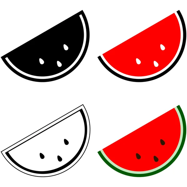 Watermelon — Stock Vector