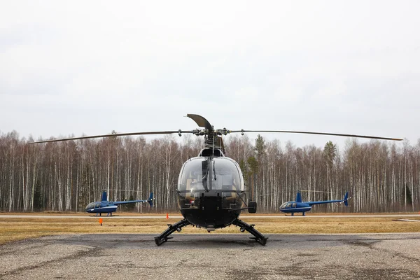 Aeromobili - Tre elicotteri — Foto Stock