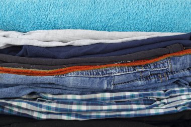 Giysiler ve aksesuarlar - yakın grup yığın pıhtılaşması arka planı