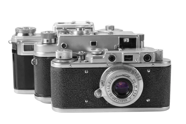 Old film camera. Isolated — Stock Photo, Image