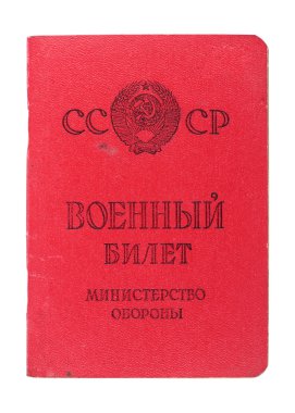 Sovyet belge. Askeri pasaportu