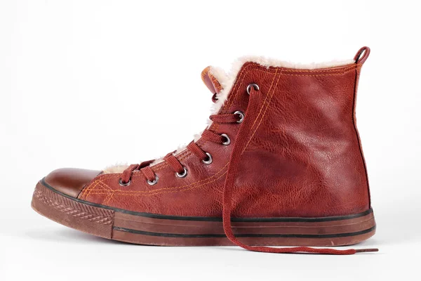 Eski kış spor ayakkabı — Stok fotoğraf