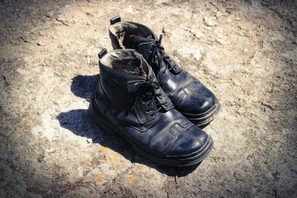 Old boots — Stock Photo, Image