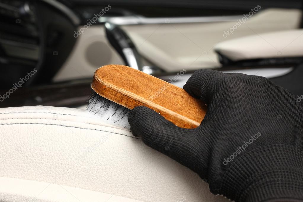 Automotive Care Interior Soft Brush Cleaning Leather Detailing