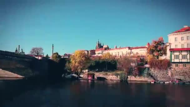 Prag Tschechische Republik November 2015 — Stockvideo