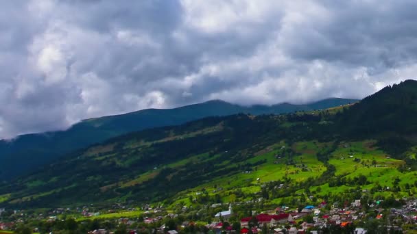 Berglandschaft. Zeitraffer. — Stockvideo