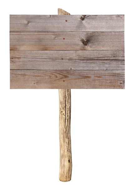 Banner vechi din lemn — Fotografie, imagine de stoc