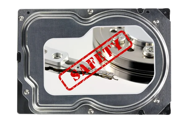 Close-up of a hard disk — Stock Photo, Image