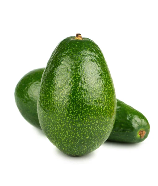 Дві зелені авокадо — стокове фото