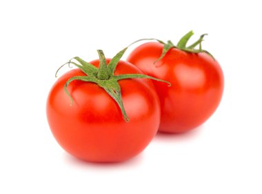 İki kırmızı olgun domates