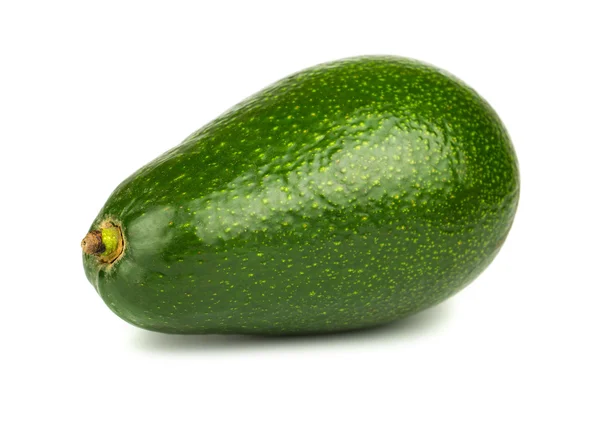 Einzelne grüne Avocado — Stockfoto