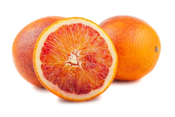 Blutige rote Orangen — Stockfoto