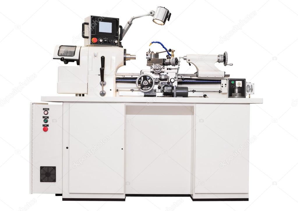 Grey metalworking  lathe machine