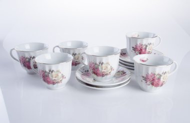 çay bardak veya antika çay bardak arka plan ayarla.