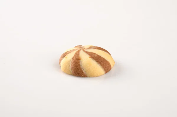 Biscoitos ou biscoitos de manteiga dinamarqueses em um contexto . — Fotografia de Stock