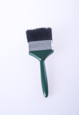 boya fırçası. boya fırçası arka plan üzerinde. bir backgro üzerinde boya fırçası