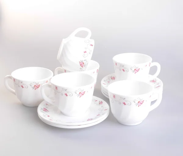 Teacup. teacup set on a background. teacup. teacup set on a back — Stock Photo, Image