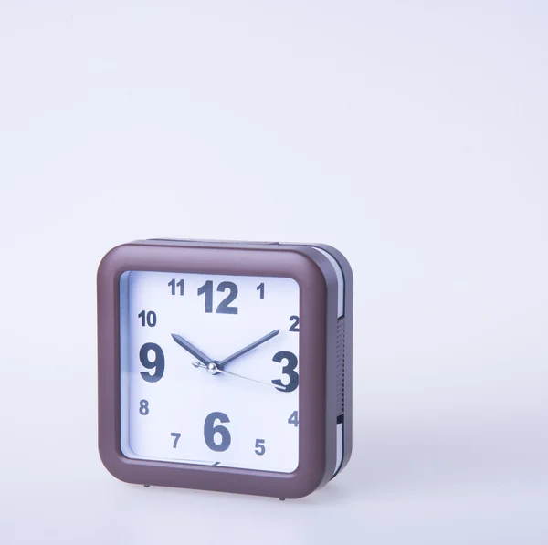 Alarm clock. alarm clock on background. alarm clock on the backg — Stock Photo, Image