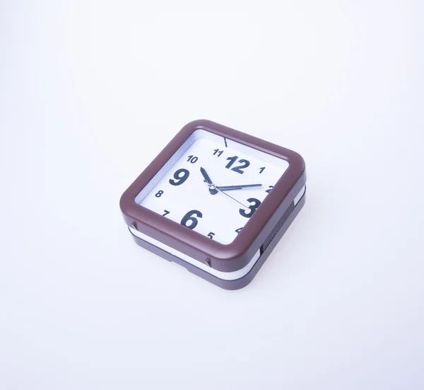 Alarm clock. alarm clock on background. alarm clock on the backg — Stock Photo, Image