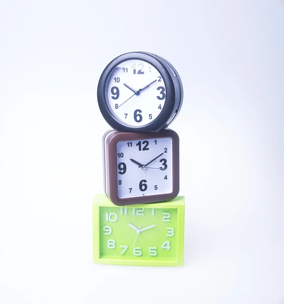 Alarm clock. alarm clock on background. alarm clock on the backg — Stock Photo, Image