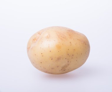 patates veya bir arka plan üzerinde organik patates.