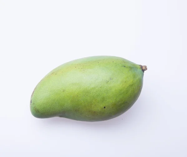 Mangga atau mangga hijau di latar belakang . — Stok Foto