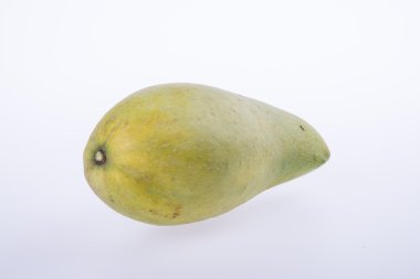 Mango veya zemin üzerine yeşil sarı Mango.