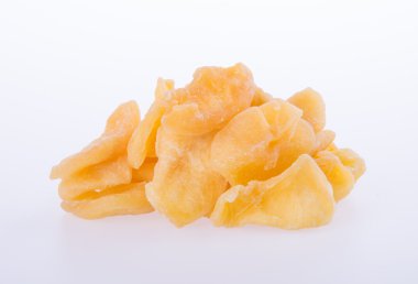 elma kuru veya kurutulmuş elma dilim arka plan üzerinde.