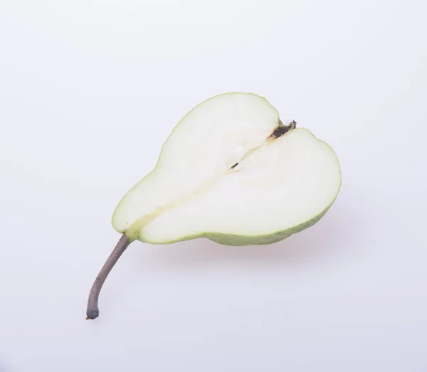 Pears or half of pear on a background. — Stock Photo, Image