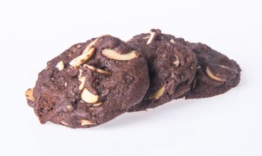 badem çikolata Çerezler özgeçmişlerine yongaları.