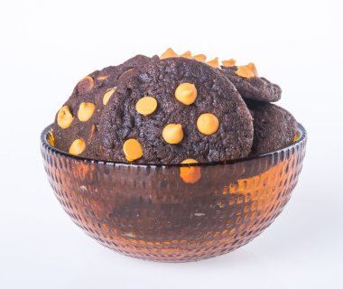 zemin üzerine çikolata Çerezler