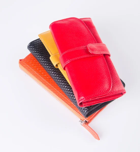 Wallet. woman wallet on a background — Stock Photo, Image